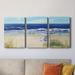 Rosecliff Heights Beach Life II- Premium Gallery Wrapped Canvas - Ready To Hang Canvas in Brown | 27 H x 54 W x 1 D in | Wayfair