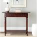 SAFAVIEH Cape Cod Dark Cherry 2-drawer Console Table - 37.8" x 13" x 31.9"