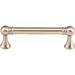 Top Knobs Kara 3-3/4 Inch Center to Center Handle Cabinet Pull from