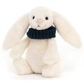 Jellycat Teal Snug Bunny Collectable Plush Decoration