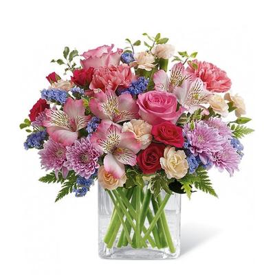 Valentine's Day Enchanted Garden Flower Bouquet