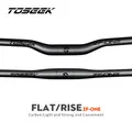 TOSEconvew ZF-ONE VTT Carbone Guidon Vélo Guidon 31.8*580-720/740/760mm Mat Noir Guidon Pour VTT