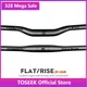 TOSEconvew ZF-ONE VTT Carbone Guidon Vélo Guidon 31.8*580-720/740/760mm Mat Noir Guidon Pour VTT