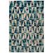 Legata Collection Blue Machine-Made Indoor/Outdoor Area Rug