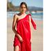Free People Dresses | Free People Soa Dress | Color: Red | Size: Xs