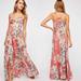 Free People Dresses | Free People Through The Vine Slipdress | Color: Orange/Pink | Size: Xs