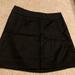 J. Crew Skirts | Black Jcrew Skirt. Euc. Pleat In Front. | Color: Black | Size: 6