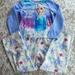 Disney Pajamas | Frozen Fleece Pajama Set | Color: Blue/White | Size: Sg