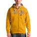 Men's Antigua Gold Minnesota Vikings Wordmark Victory Full-Zip Hoodie