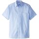 Van Heusen Men's Short Sleeve Oxford Dress Shirt, Blue, XXXXL