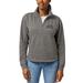 Women's League Collegiate Wear Heathered Gray Rochester Yellow Jackets Victory Springs Half-Zip Pullover Jacket