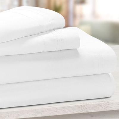 Majestic Sheet Set, California King, White