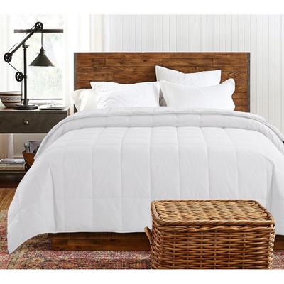Cozy Down Reversible Comforter by St. James Home in White (Size FL/QUE)