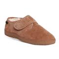 Wide Width Men's Men's Adjustable Closure Bootee by Old Friend Footwear in Chestnut (Size 8 W)