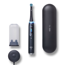 Oral-B iO 303015 Elektrische Zahnbürste Erwachsener Rotierende-vibrierende Zahnbürste Schwarz