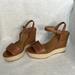 Coach Shoes | Coach Tan And Rope Women’s Wedges | Color: Tan | Size: 7.5