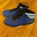 Adidas Shoes | Adidas Blue High Top Tennis Shoes Size 10 | Color: Blue | Size: 10