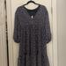 Madewell Dresses | Madewell Blue Floral Dress Nwt Xs | Color: Blue | Size: Xs