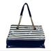 Kate Spade Bags | Kate Spade Montrose Elena White And Navy Stripe Patent Leather Chain Purse | Color: Blue/White | Size: Os