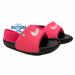 Nike Shoes | New Nike Infant Toddler Kawa Slide (Tc) Pink/White Black Sandals Size 5c | Color: Black/Pink | Size: 5c