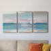 Dovecove Pastel Sunset - 3 Piece Wrapped Canvas Painting Set Canvas, Solid Wood in White | 18 H x 36 W x 1 D in | Wayfair