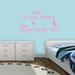 Trinx Decorative Wall Decal Vinyl in Pink | 16 H x 30 W in | Wayfair E9342F2B89004F65933D31F272CA65AF