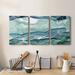 Orren Ellis Water Women I- Premium Gallery Wrapped Canvas - Ready To Hang Canvas, Solid Wood in White | 18 H x 36 W x 1 D in | Wayfair