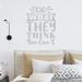 Trinx Decorative Wall Decal Vinyl in Gray | 23 H x 18 W in | Wayfair D955FF2994DC4118AE454AC3352285A9