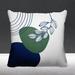 ULLI HOME Lupita Mid-Century Indoor/Outdoor Throw Pillow Polyester/Polyfill blend | 16 H x 16 W x 4.3 D in | Wayfair Lupita_Emerald_Square_16x16