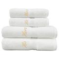 Linum Home Textiles 4 Piece Turkish Cotton Towel Set Terry Cloth/Turkish Cotton | 27 W in | Wayfair TR00-2BT2HT-HSHR-10