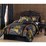 Bloomsbury Market Santos Multicolor Microfiber 7 Piece Comforter Set Polyester/Polyfill/Microfiber | Queen Comforter + 2 Standard Shams | Wayfair