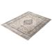 White 47 x 0.5 in Area Rug - Bungalow Rose Oriental Gray/Ivory/Light Blue Area Rug Polypropylene | 47 W x 0.5 D in | Wayfair