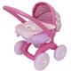 Peppa Pig My First 4-in-1 Pram | Including A Removable Carry Cot And Baby Chair | Pink And White Peppa Pig Themed Childrens Pushchair & Pram Toys For Kids Boys & Girls Ages 18M+