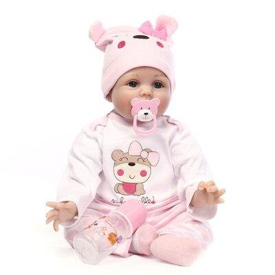 Ktaxon Lifelike Newborn Silicone Vinyl Reborn Gift Baby Doll Plastic | 22 H x 5 W x 8 D in | Wayfair 174263799459