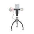 JOBY PodZilla Medium Kit, Flexibles Stativ mit GripTight 360 Handyhalterung, Phone Stativ von den GorillaPod Entwicklern, kompatible mit iPhone, Smartphones, Action Cam, Geräte bis zu 1kg, Grau