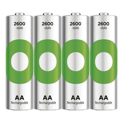 GP Batteries 4er-Pack Akkus »ReCyko+« Mignon / AA / 2600 mAh