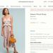 Anthropologie Dresses | Anthropologie Sahara Floral Dress. Size 4. | Color: Silver | Size: 4