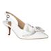 Women's Devika Slingback Pump by J. Renee in White (Size 7 M)