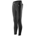 Horze Men's Grand Prix Silicone Grip Full Seat Breeches - 32R - Black - Smartpak