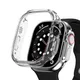 Coque souple pour Apple Watch série 7 cadre transparent Ultra-fin tout autour iwatch 4 3 5 se 6 7