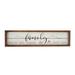 Wood Framed Wall Sign Decor with Quotes