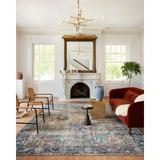 Alexander Home Sara Boho Terracotta Medallion Ultra Plush Area Rug