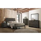 Crawley Mod Grey 4-piece Panel Bedroom Set