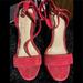 Jessica Simpson Shoes | High Heels Jessica Simpson Size 9 Used | Color: Red | Size: 9