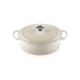 Le Creuset Signature Enamelled Cast Iron Oval Casserole Dish With Lid, 29 cm, 4.7 Litre, Meringue, 21178297164430