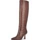 Marc Fisher LTD Womens Hallie 2 Leather Knee-High Boots Brown 7.5 Medium (B,M)