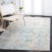 Blue/Brown 26 x 0.3 in Indoor Area Rug - Bungalow Rose Yedidalga Abstract Ivory/Blue/Brown Area Rug | 26 W x 0.3 D in | Wayfair