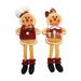 The Holiday Aisle® 15" Seated Gingerbread, Set Of 2 | 18 H x 4 W x 7 D in | Wayfair C6F2A5A28CC04781A1709F30329CD779