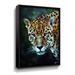 Latitude Run® Jaguar Prowl for Prey by Aldridge - Graphic Art on Canvas Canvas, Cotton in Green/Orange | 24 H x 4.5 W x 2 D in | Wayfair