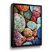 Latitude Run® Particoloured Pebbles I by Aldridge - Graphic Art on Canvas Canvas/Metal | 32 H x 24 W x 2 D in | Wayfair